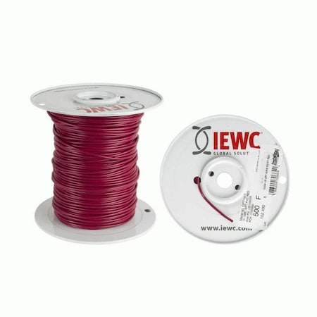 Metra Electronics Primary Wire, GPT, 18 AWG, 1C C, Red, PVC, 500 ft. US18500R